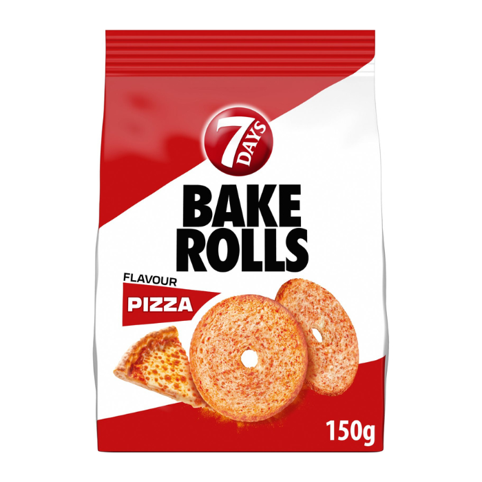 7 days bake rolls pizza, 160 g 7 days bake rolls pizza, 160 g