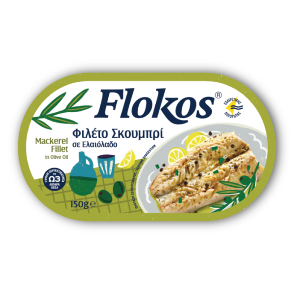 Flokos Makrelenfilet in Olivenöl