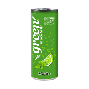 Green mocktail mojito