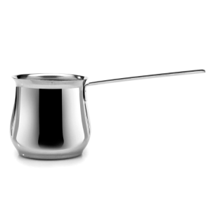 Briki für griechischen Kaffee aus Edelstahl