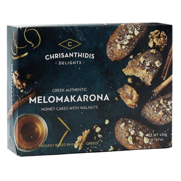 Melomakarouna Griechische Weihnachtskekse mit Honig und Walnüssen Chrisantides melomakarouna