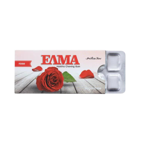 Elma mastiga Kaugummi mit Rosenblättern