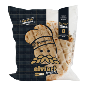 Elviart handwerklich hergestellte Pita pro 10 Stück