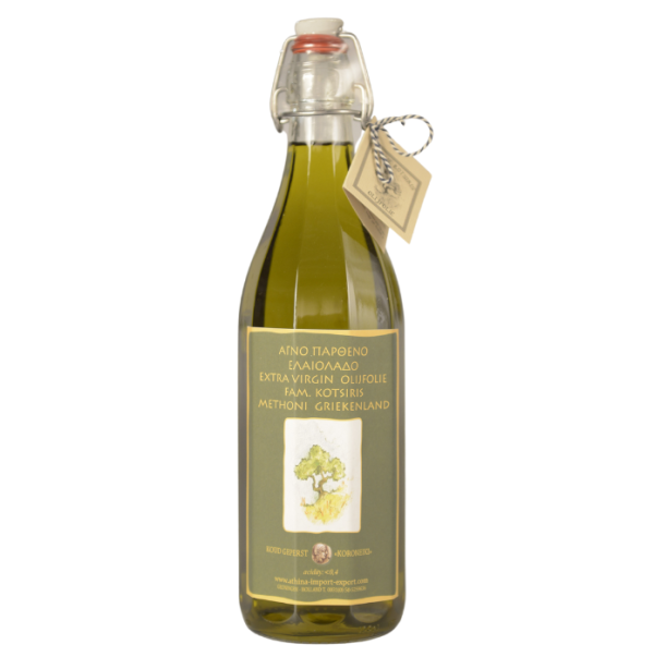 Familie Kotsiris Olivenöl Bügelflasche