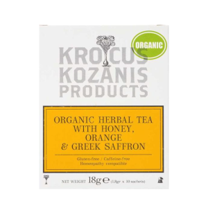 Krocus Kozanis Safrantee mit Honig und Orangen