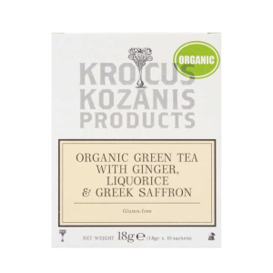 Krocus Kozanis Safrantee mit Ingwer und Lakritz