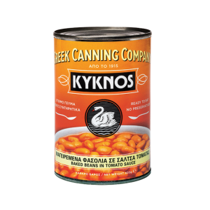 Kyknos weiße Bohnen in Tomatensauce