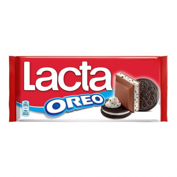 Lacta Milchschokolade mit Oreo