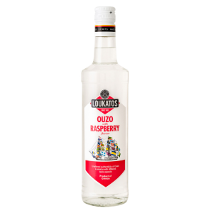 Loukatos Ouzo mit Himbeere
