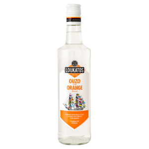 Loukatos Ouzo mit Orange