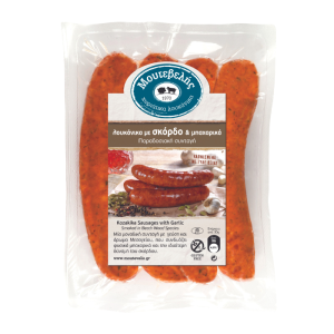 Moutevelis Kalamata Wurst mit Knoblauch