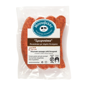 Moutevelis Wurst aus Smyrna mit Bockshornklee