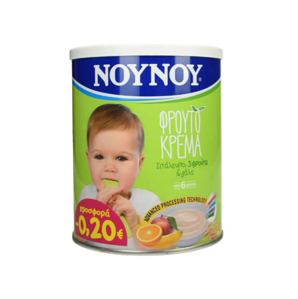 Nounou Babynahrung 3 Früchte