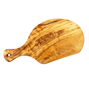 Olivenholz - Holzbrett mit Griff - 32 cm