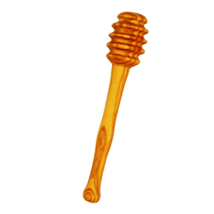 Olivenholz - Honiglöffel - 14 cm