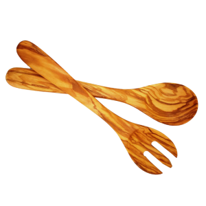 Olivenholz - Salat Set tridant - 30 cm