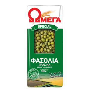 Omega grüne Bohnen