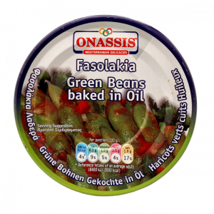 Onassis grüne Bohnen in Tomatensauce