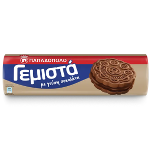 Papadopoulou Kekse mit Schokolade (Gemista)