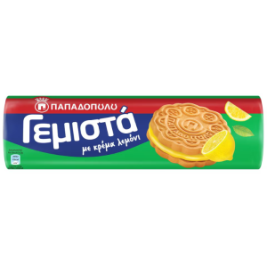 Papadopoulou Kekse mit Zitrone (Gemista)
