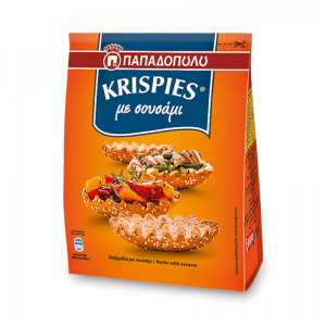 Papadopoulou Krispies Weizentoast mit Sesam