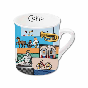 Griechische Espressotasse - Korfu