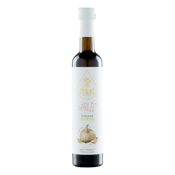 Pellas Olivenöl mit Knoblauch