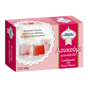 Attiki loukoumi Rosenblütenblätter
