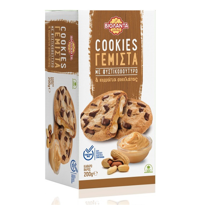 Violanta Cookies gemista Erdnussbutter, 200 g Violanta Cookies gemista Erdnussbutter, 200 g
