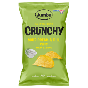 Jumbo Sauerrahm Dill Chips, 90 g