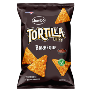 Jumbo Tortilla BBQ Chips, 100 g
