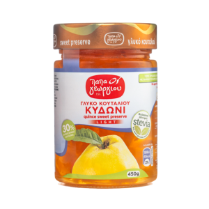 Papageorgiou Glyko Koutaliou Stevia Quitte, 450 g
