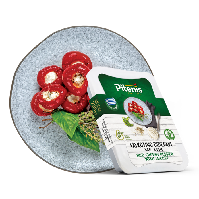 Pitenis Kirschpaprika mit Käse, 200 g Pitenis Kirschpaprika mit Käse, 200 g
